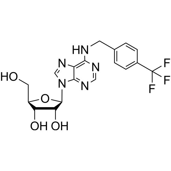 N-[[4-(Trifluoromethyl)phenyl]methyl]adenosine 722505-71-7